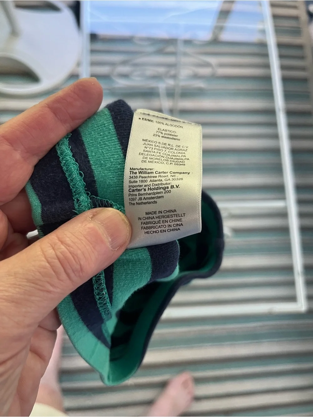 Carter’s Striped 3T Leggings/PJ bottoms